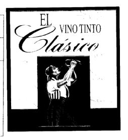 Imagen de EL VINO TINTO CLASICO