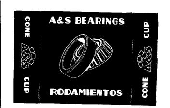 Imagen de A&S BEARINGS RODAMIENTOS CONE A&S CUP