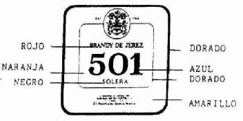 Imagen de BRANDY DE JEREZ 501 SOLERA