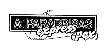 Imagen de A PARABRISAS EXPRESS (PEX)