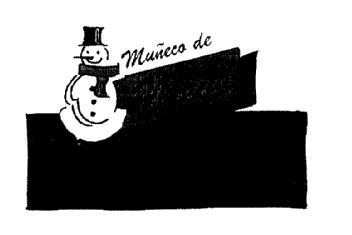 Imagen de MUÑECO DE NIEVE