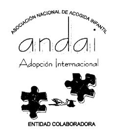 Imagen de ASOCIACION NACIONAL DE ACOGIDA INFANTIL ANDAI ADOPCION INTERNACIONAL ENTIDAD COLABORADORA