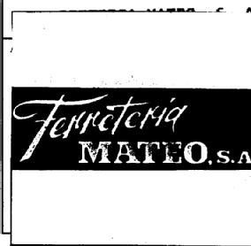 Imagen de FERRETERIA MATEO, S.A