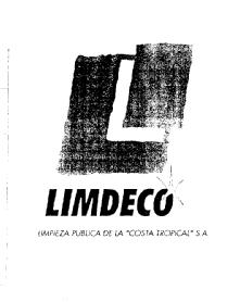 Imagen de L LIMDECO LIMPIEZA PUBLICA DE LA 