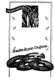 Imagen de PLAIN-NATURAL SNACKS DE PAN CRUJIENTE
