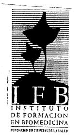 Imagen de IFB INSTITUTO DE FORMACION DE BIOMEDICINA FUNDACION DE CIENCIAS DE LA SALUD