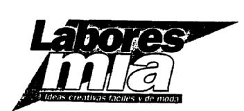 Imagen de LABORES MIA IDEAS CREATIVAS FACILES Y DE MODA