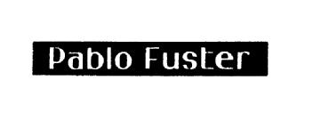 Imagen de PABLO FUSTER