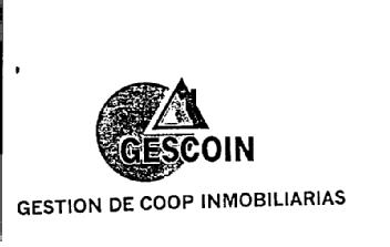 Imagen de GESCOIN GESTION DE COOP INMOBILIARIAS