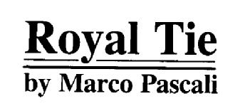 Imagen de ROYAL TIE BY MARCO PASCALI