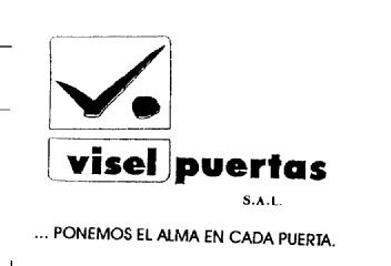 Imagen de V VISEL PUERTAS S.A.L. ...PONEMOS EL ALMA EN CADA PUERTA
