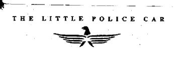 Imagen de THE LITTLE POLICE CAR
