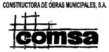 Imagen de CONSTRUCTORA DE OBRAS MUNICIPALES, S.A. COMSA