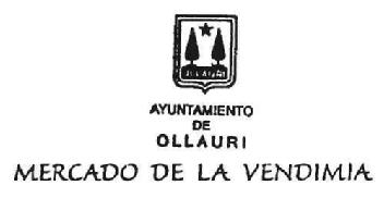 Imagen de OLLAURI AYUNTAMIENTO DE OLLAURI MERCADO DE LA VENDIMIA
