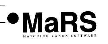 Imagen de MARS MATCHING RANDA SOFTWARE