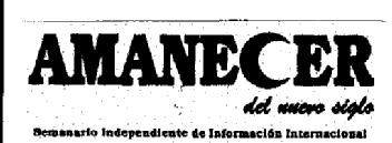 Imagen de AMANECER DEL NUEVO SIGLO