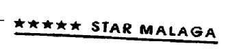 Imagen de STAR MALAGA