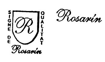 Imagen de R ROSARIN SIGNE DE QUALITAT ROSARIN