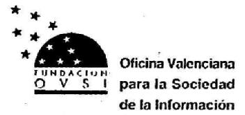 Imagen de FUNDACION OVSI OFICINA VALENCIANA PARA LA SOCIEDAD DE LA INFORMACION