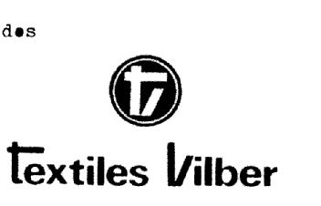 Imagen de TV TEXTILES VILBER