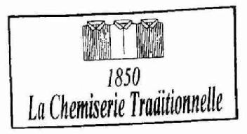 Imagen de 1850 LA CHEMISERIE TRADITIONNELLE