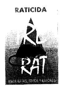 Imagen de RATICIDA TRE RAT MATA RATAS, TOPOS Y RATONES