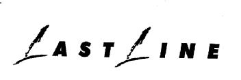 Imagen de LAST LINE
