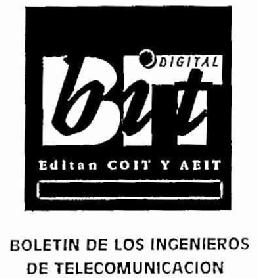 Imagen de DIGITAL BIT EDITAN COIT Y AEIT BOLETIN DE LOS INGENIEROS DE TELECOMUNICACION