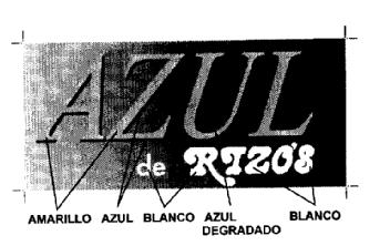 Imagen de AZUL DE RIZOS