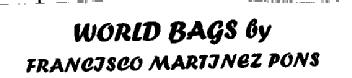 Imagen de WORLD BAGS BY FRANCISCO MARTINEZ PONS