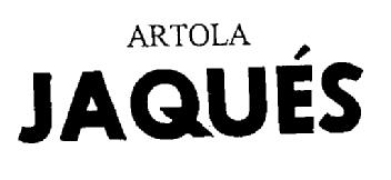 Imagen de ARTOLA JAQUES