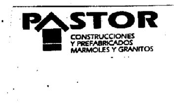 Imagen de PASTOR CONSTRUCCIONES Y PREFABRICADOS MARMOLES Y GRANITOS