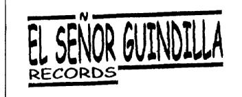 Imagen de EL SEÑOR GUINDILLA RECORDS