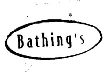 Imagen de BATHING\'S