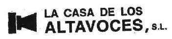 Imagen de LA CASA DE LOS ALTAVOCES, S.L