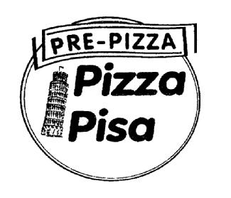 Imagen de PRE-PIZZA PIZZA PISA