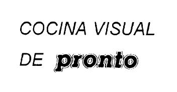 Imagen de COCINA VISUAL DE PRONTO