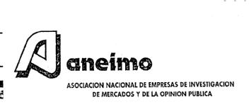 Imagen de A ANEIMO ASOCIACION NACIONAL DE EMPRESAS DE INVESTIGACION DE MERCADOS Y DE LA OPINION PUBLICA