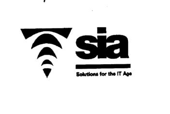 Imagen de SIA SOLUTIONS FOR THE IT AGE