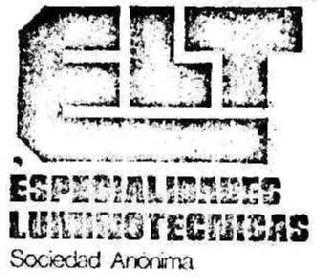 Imagen de E L T ESPECIALIDADES LUMINOTECNICAS SOCIEDAD ANONIMA
