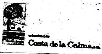 Imagen de COSTA DE LA CALMA