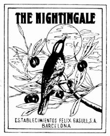 Imagen de THE NIGHTINGALE ESTABLECIMIENTOS FELIX GASULL, S.A. BARCELONA