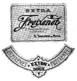Imagen de EXTRA FREIXENET P FERRER BOSCH CASA SALA S SANDURNI DE NOYA FREIXENET
