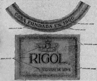 Imagen de RIGOL S. SADURNI DE NOYA CASA FUNDADA EN 1900