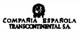 Imagen de C.E.T. COMPAÑIA ESPAÑOLA TRANSCONTINENTAL S.A