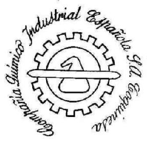 Imagen de COMPAÑIA QUIMICO INDUSTRIAL ESPAÑOLA, S.A. COQUINESA