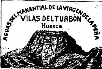 Imagen de AGUAS DEL MANANTIAL DE LA VIRGEN DE LA PEÑA VILAS DEL TURBON HUESCA
