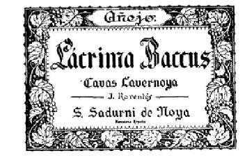 Imagen de LACRIMA BACCUS