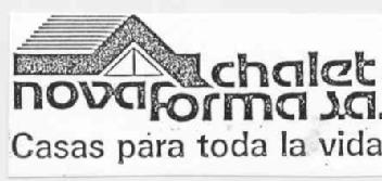 Imagen de CHALET NOVAFORMA S.A. CASAS PARA TODA LA VIDA