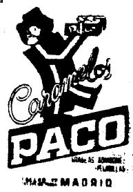 Imagen de CARAMELOS PACO MADRID